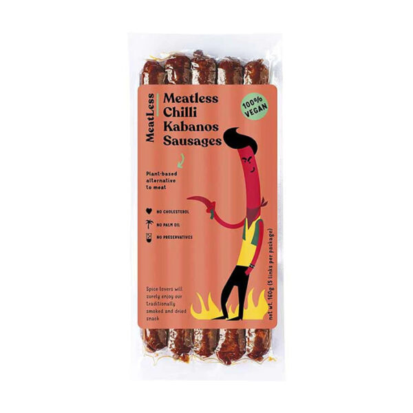 Salchicha Kabanos con chile